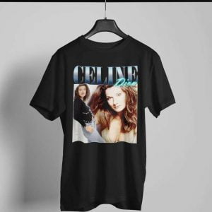 Celine Dion Singer Retro T Shirt