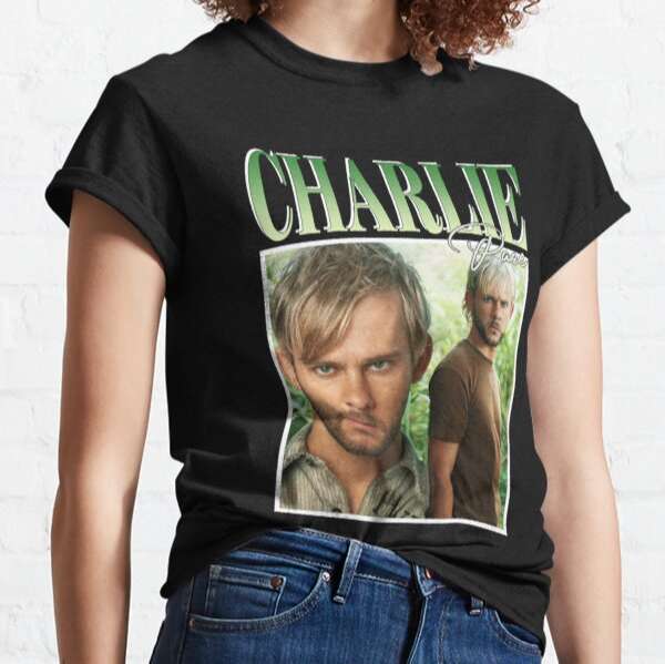 Charlie Pace Classic T Shirt Film Movie Actor
