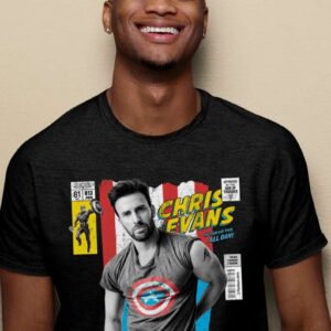 Chris Evans T Shirt Marvel Captain America