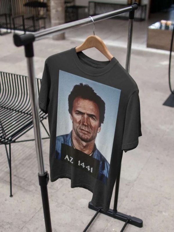 Clint Eastwood Mugshot T Shirt