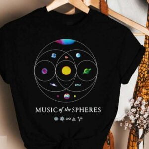 Coldplay Music Of The Spheres Tour 2022 T Shirt