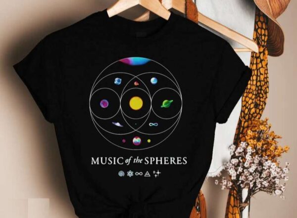 Coldplay Music Of The Spheres Tour 2022 T Shirt