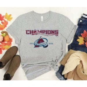 Colorado Avalanche Champion 2022 T Shirt Hockey Finals