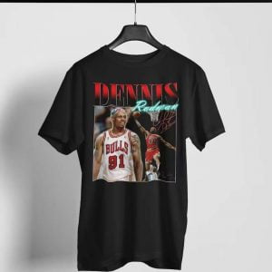 Dennis Rodman NBA Basketball Retro T Shirt