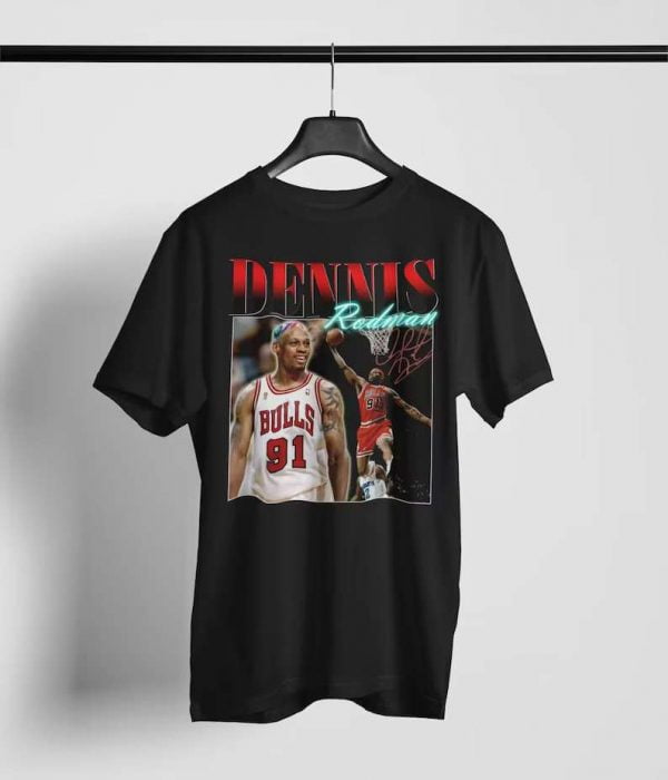 Dennis Rodman NBA Basketball Retro T Shirt
