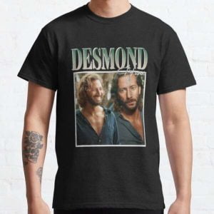 Desmond Hume Classic T Shirt Film Movie Actor