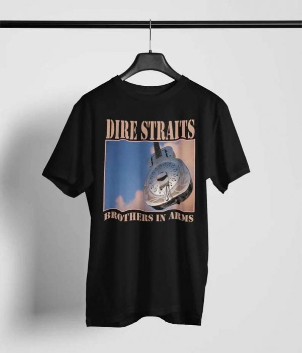 Dire Straits Rock Band Retro T Shirt