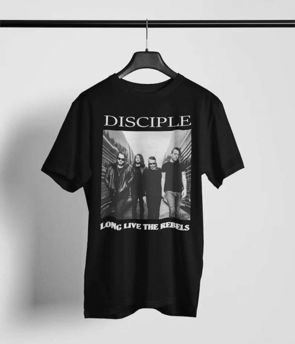 Disciple Music Rock Band Retro T Shirt