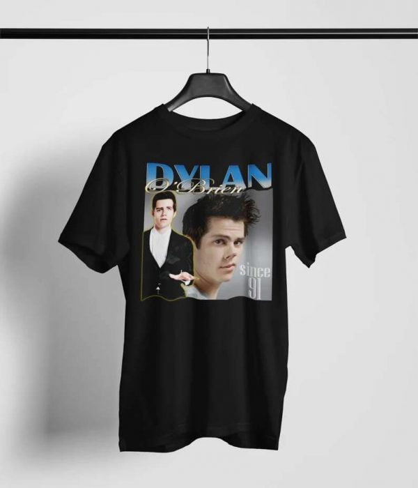 Dylan OBrien Film Actor Retro T Shirt