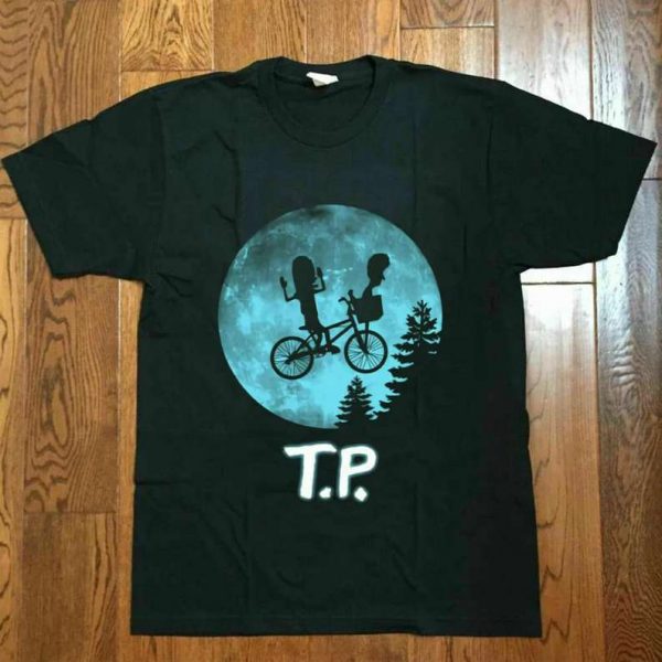 E.T Parody T.P Beavis And Butthead Need T.P For Bunghole T Shirt