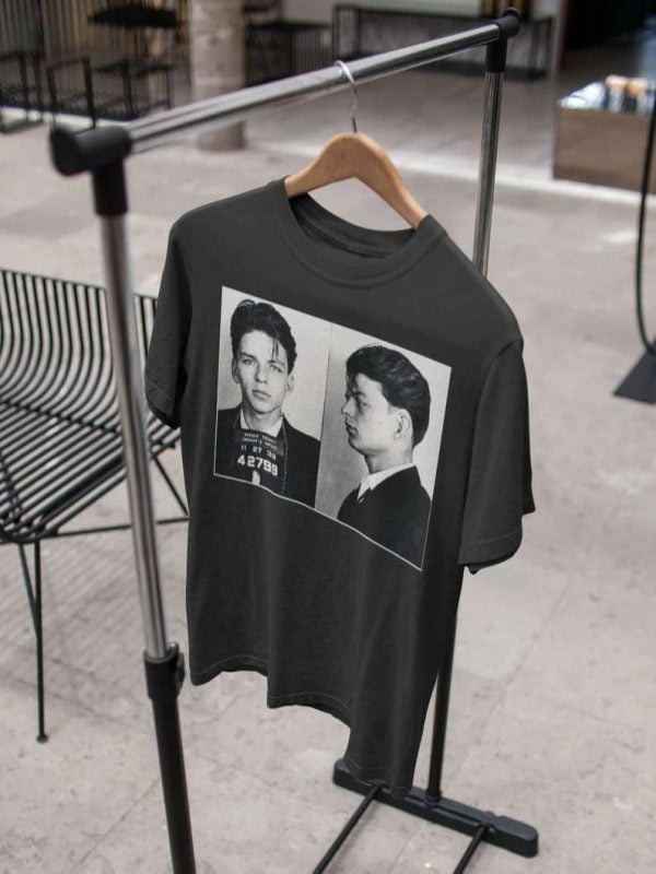 Frank Sinatra Mugshot T Shirt Music Singer
