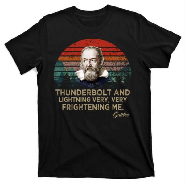 Galileo Galilei Quote T Shirt