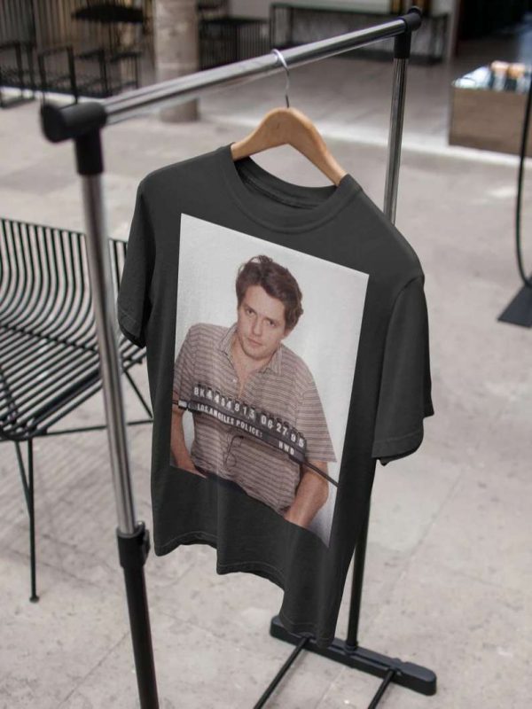 Hugh Grant Mugshot T Shirt Film Actor