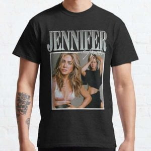 Jennifer Aniston Classic T Shirt Film Movie Actress