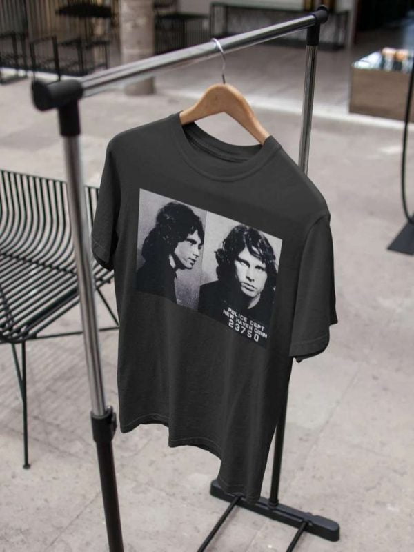 Jim Morrison Mugshot T Shirt The Doors