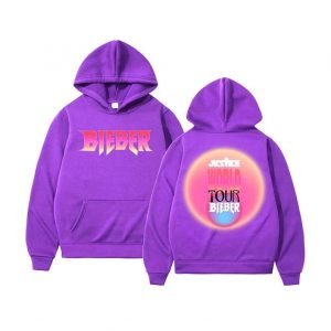 Justin Bieber Hoodie Justice World Tour Bieber T Shirt