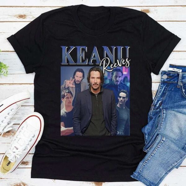 Keanu Reeves Matrix John Wick T Shirt