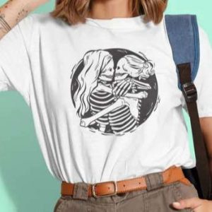 Lesbian Skeleton Love T Shirt