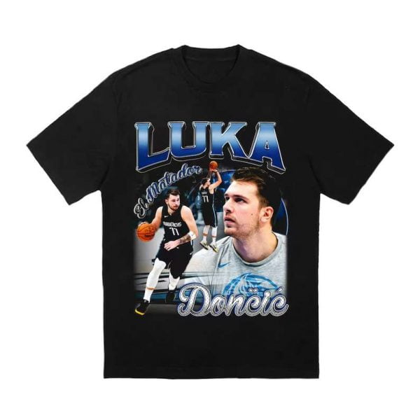 Luka Doncic T Shirt Luka 77 Basketball