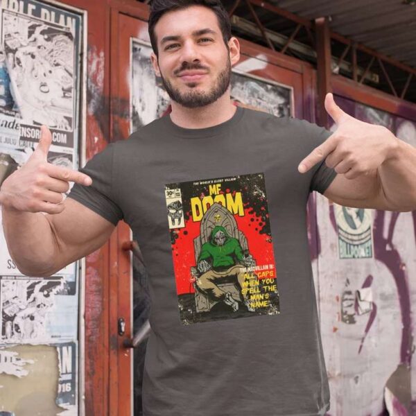 MF Doom T Shirt Rapper For Men And Women