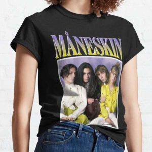 Maneskin Rock Band T Shirt Music Singer