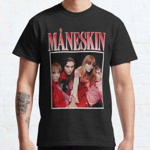 Maneskin T Shirt Rock Band Music