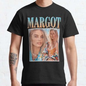 Margot Robbie Classic T Shirt Film Movie Actress