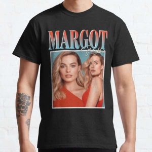 Margot Robbie T Shirt Film Movie Actress