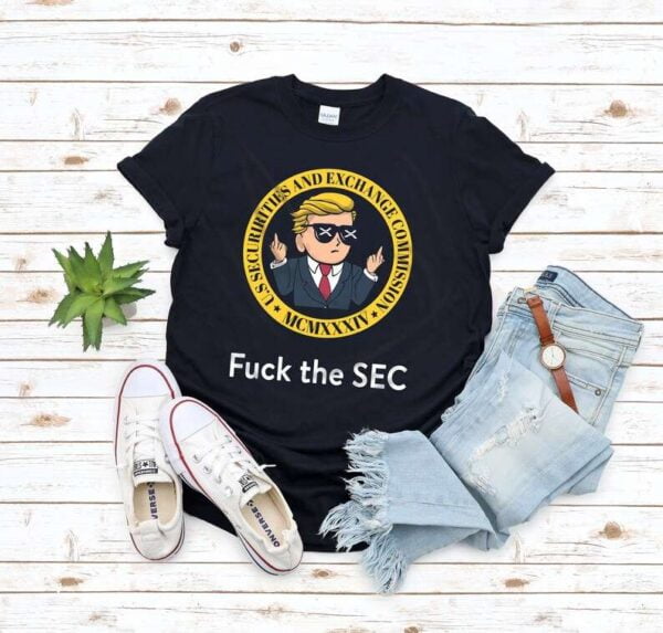 Mcmxxxiv U.S Securirities And Exchange Commission Fuck The Sec T Shirt