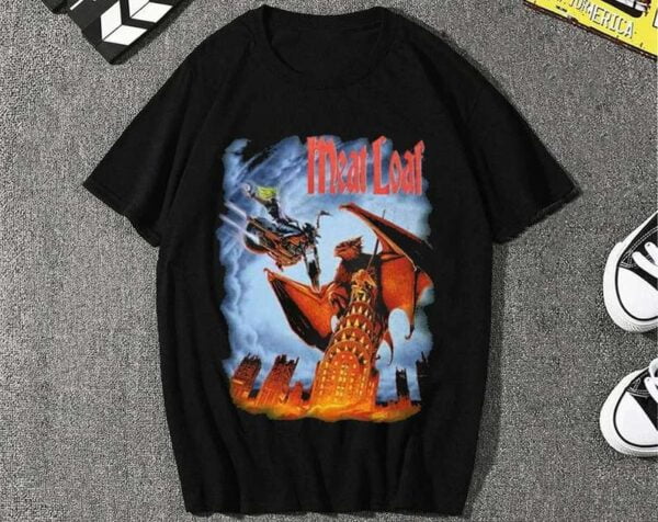 Meat Loaf Everything Louder Than Everything Else World Tour 1993 T Shirt