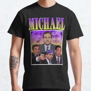 Michael Scott Classic T Shirt The Office Sitcom