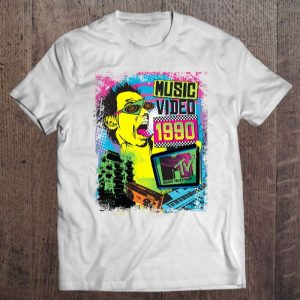 Mtv Neon Rocker Music T Shirt