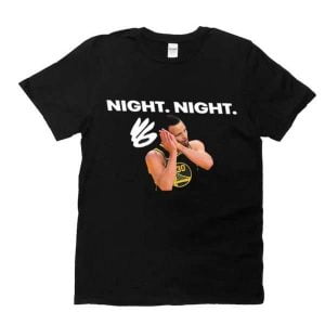Night Night Steph Curry T Shirt NBA Basketball