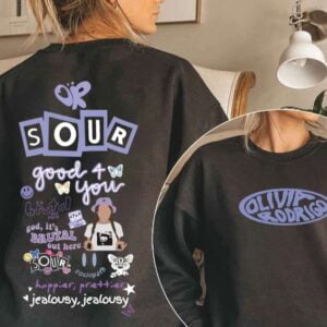 Olivia Rodrigo Sour Tour 2022 T Shirt Concert