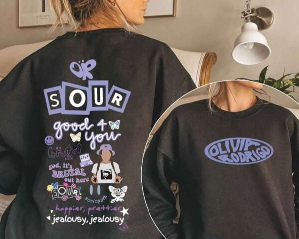 Olivia Rodrigo Sour Tour 2022 T Shirt Concert
