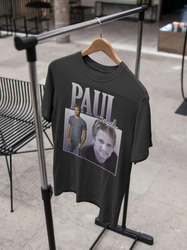 Paul Walker T Shirt Film Actor