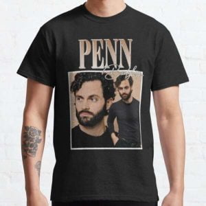 Penn badgley T Shirt Film Movie Actor