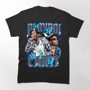 Playboi Carti Rapper T Shirt Vintage Music