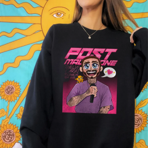 Post Malone Twelve Carat Toothache Tour 2022 T Shirt Dimitri On My Shoulder