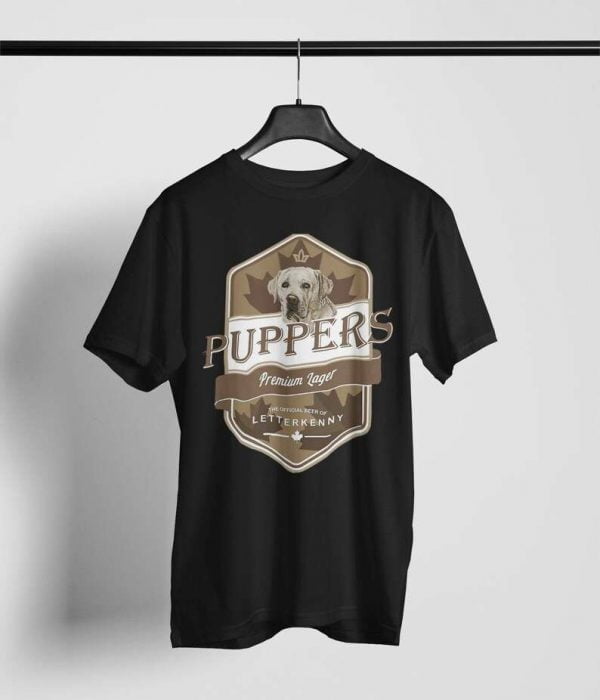 Puppers Beer Letterkenny Retro T Shirt