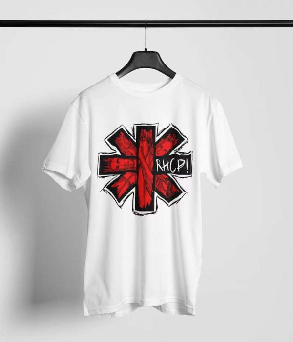 Red Hot Chili Peppers Band Retro T Shirt
