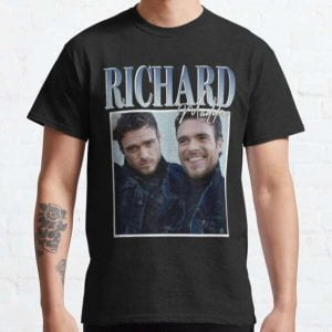 Richard Madden Classic T Shirt Movie Actor