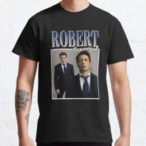 Robert Downey Jr T Shirt Movie Actor