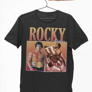 Rocky Balboa T Shirt Sylvester Stallone Arnold Schwarzenegger Creed