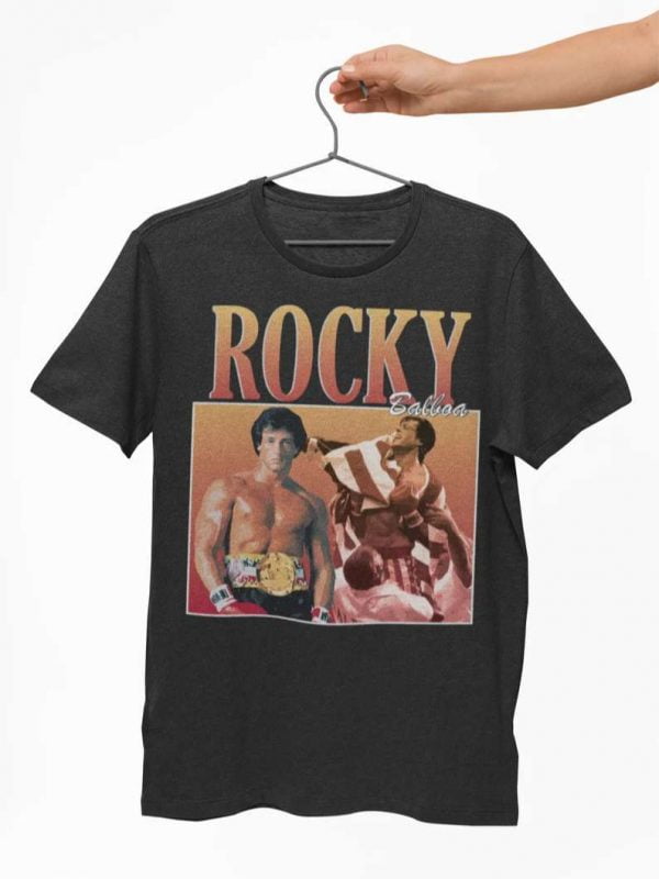 Rocky Balboa T Shirt Sylvester Stallone Arnold Schwarzenegger Creed