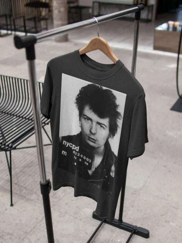 Sid Vicious Mugshot T Shirt Musician