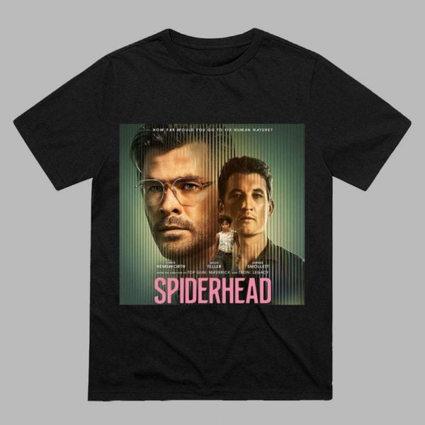 Spiderhead Chris Hemsworth T shirt