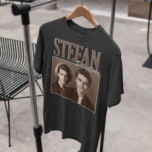 Stefan Salvatore T Shirt Paul Wesley The Vampire Diaries