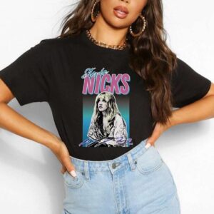 Stevie Nicks Fleetwood Mac Music Band T Shirt