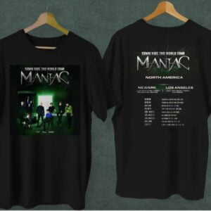 Stray Kids 2nd World Tour MANIAC 2022 T Shirt Band Music Concert